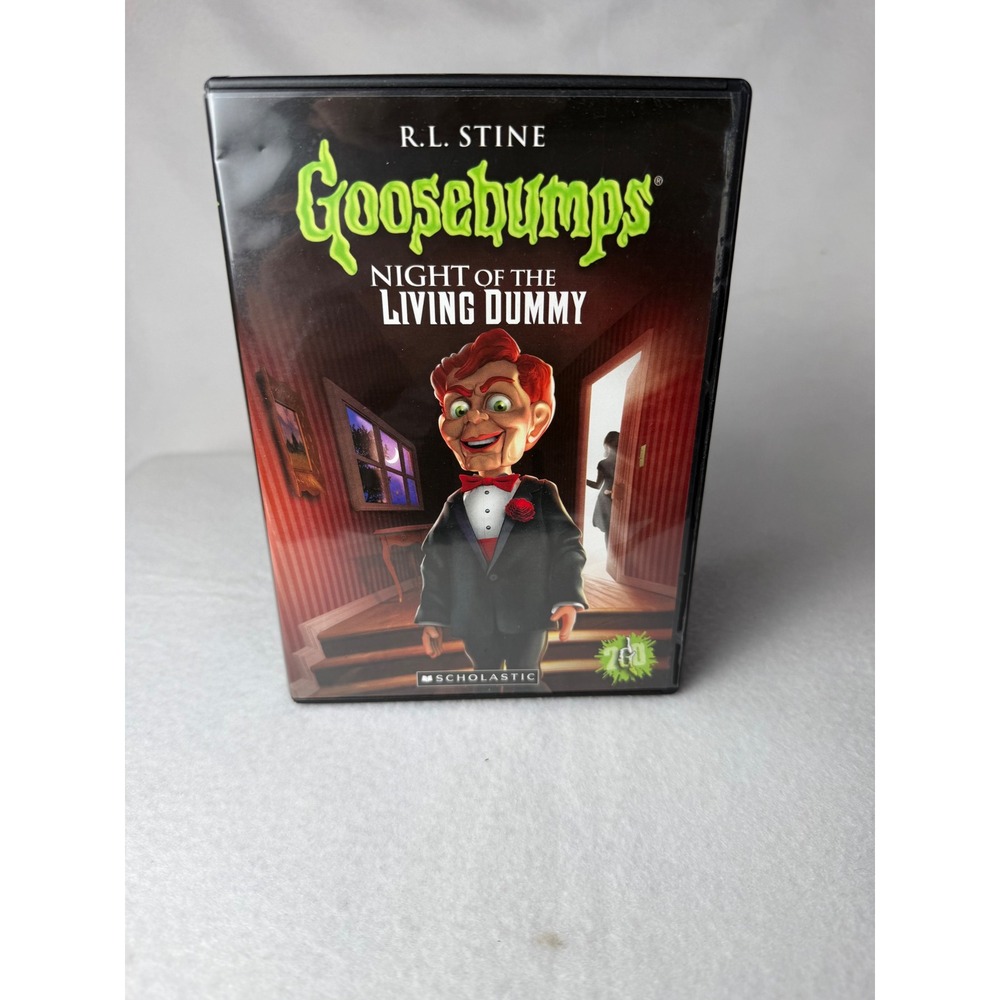 Goosebumps Night of the Living Dummy DVD R.L. Stine Scholastic Slappy Horror